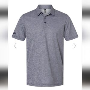 Adidas Men's Space Dyed Polo Collegiate Navy